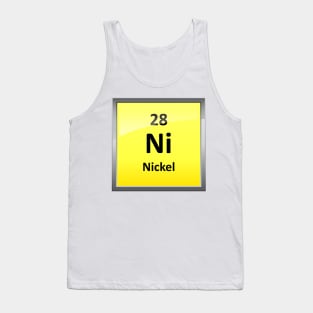 Nickel Element Symbol - Periodic Table Tank Top